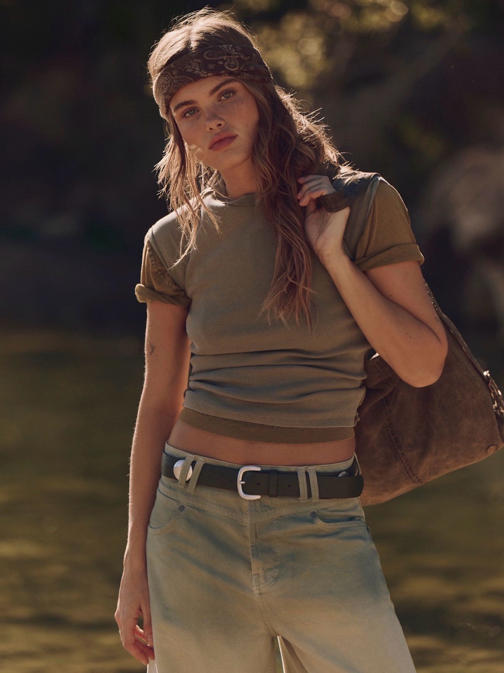 Free People We The Free Frozen Dew Short Sleeve Tee
